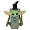 Disney Grogu Stainless Steel Water Bottle And Cooler Tote – Star Wars: The Mandalorian -Disney 7002058734018