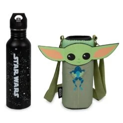 Disney Grogu Stainless Steel Water Bottle And Cooler Tote – Star Wars: The Mandalorian -Disney 7002058734018 2