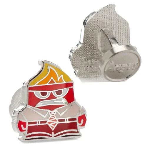 Disney Anger Cufflinks – Inside Out 2 - Image 2