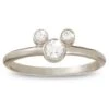 Disney Diamond Mickey Mouse Icon Ring – 18KWhite Gold -Disney 7401055320079