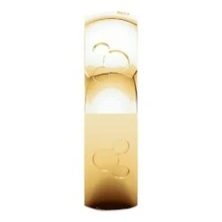 Disney Mickey Mouse Icon Fairy Tale Wedding Band – Yellow Gold -Disney 7401055326347 3