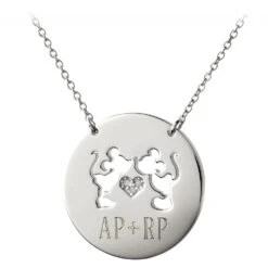 Disney Mickey And Minnie Mouse Necklace By Rebecca Hook – Personalizable