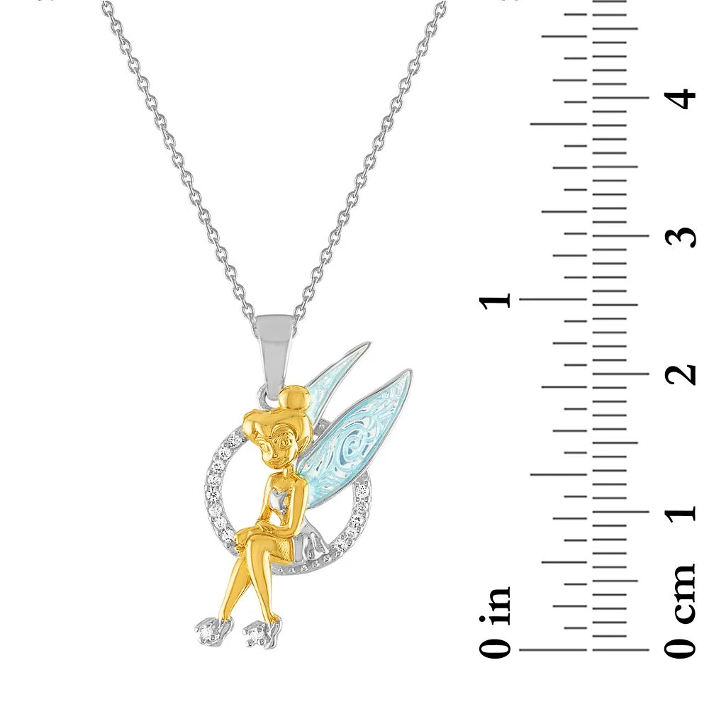 Disney Tinker Bell Seated Necklace By Rebecca Hook – Peter Pan 4 Disney Tinker Bell Seated Necklace By Rebecca Hook – Peter Pan - Image 2