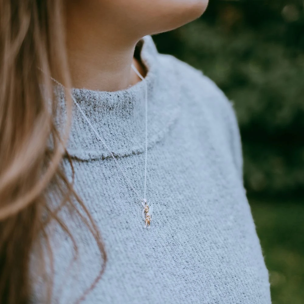 Disney Tinker Bell Seated Necklace By Rebecca Hook – Peter Pan 5 Disney Tinker Bell Seated Necklace By Rebecca Hook – Peter Pan - Image 3