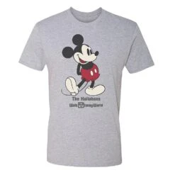 Adults' Walt Disney World Standing Mickey Mouse T-Shirt – Customized -Disney 7405055825926 2