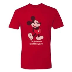 Adults' Walt Disney World Standing Mickey Mouse T-Shirt – Customized -Disney 7405055825926 4