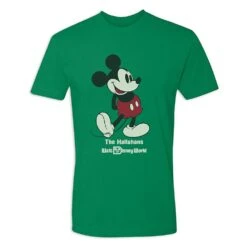 Adults' Walt Disney World Standing Mickey Mouse T-Shirt – Customized -Disney 7405055825926 5