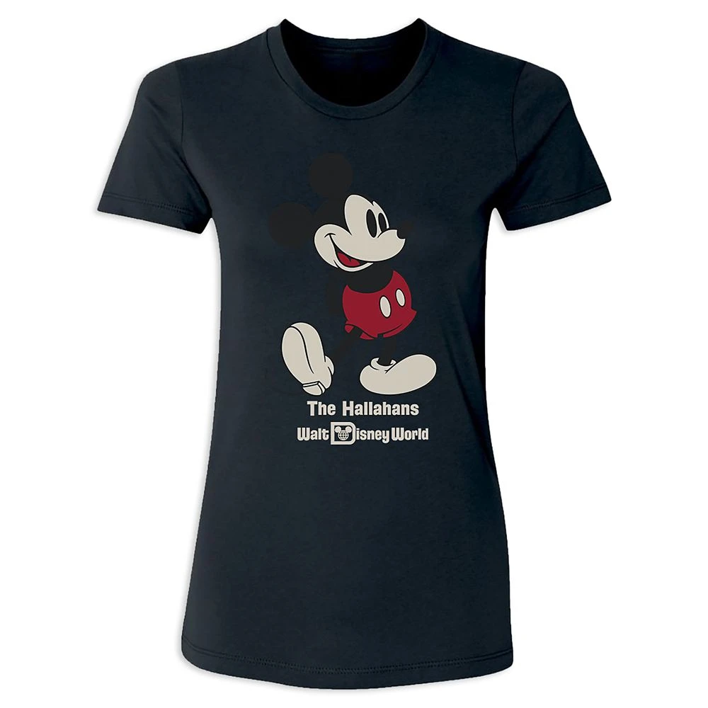 Women's Walt Disney World Standing Mickey Mouse T-Shirt – Customized 4 Women's Walt Disney World Standing Mickey Mouse T-Shirt – Customized - Image 2