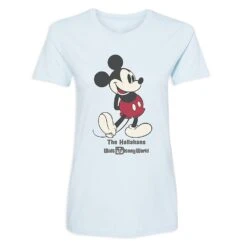 Women's Walt Disney World Standing Mickey Mouse T-Shirt – Customized 18 Women's Walt Disney World Standing Mickey Mouse T-Shirt – Customized -Disney 7405055825930 6
