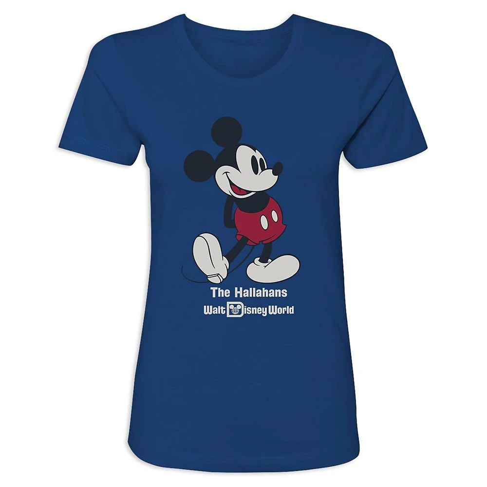 Women's Walt Disney World Standing Mickey Mouse T-Shirt – Customized 11 Women's Walt Disney World Standing Mickey Mouse T-Shirt – Customized - Image 9