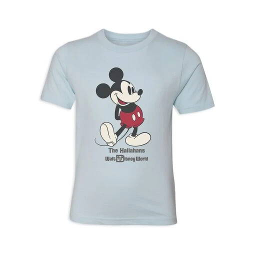 Kids' Walt Disney World Standing Mickey Mouse T-Shirt – Customized - Image 6