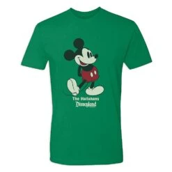 Adults' Disneyland Standing Mickey Mouse T-Shirt – Customized -Disney 7807055820337 4