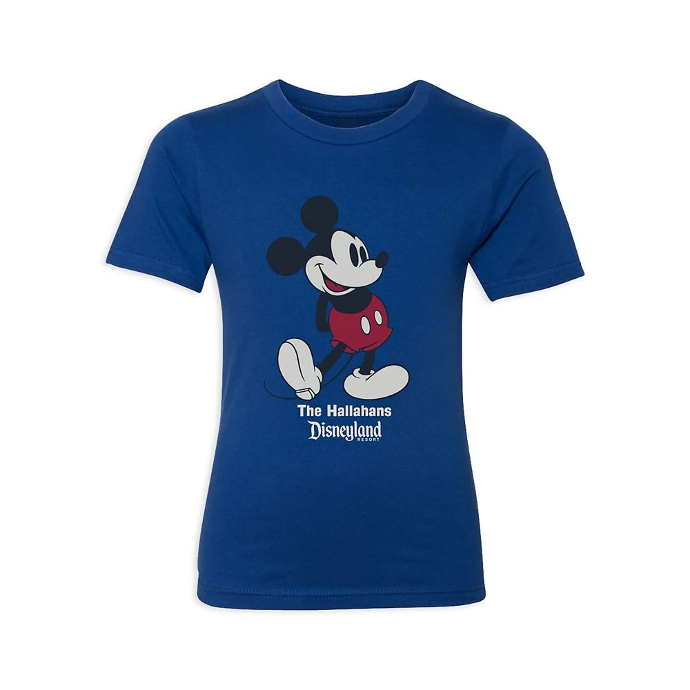 Kids' Disneyland Standing Mickey Mouse T-Shirt – Customized 8 Kids' Disneyland Standing Mickey Mouse T-Shirt – Customized - Image 6