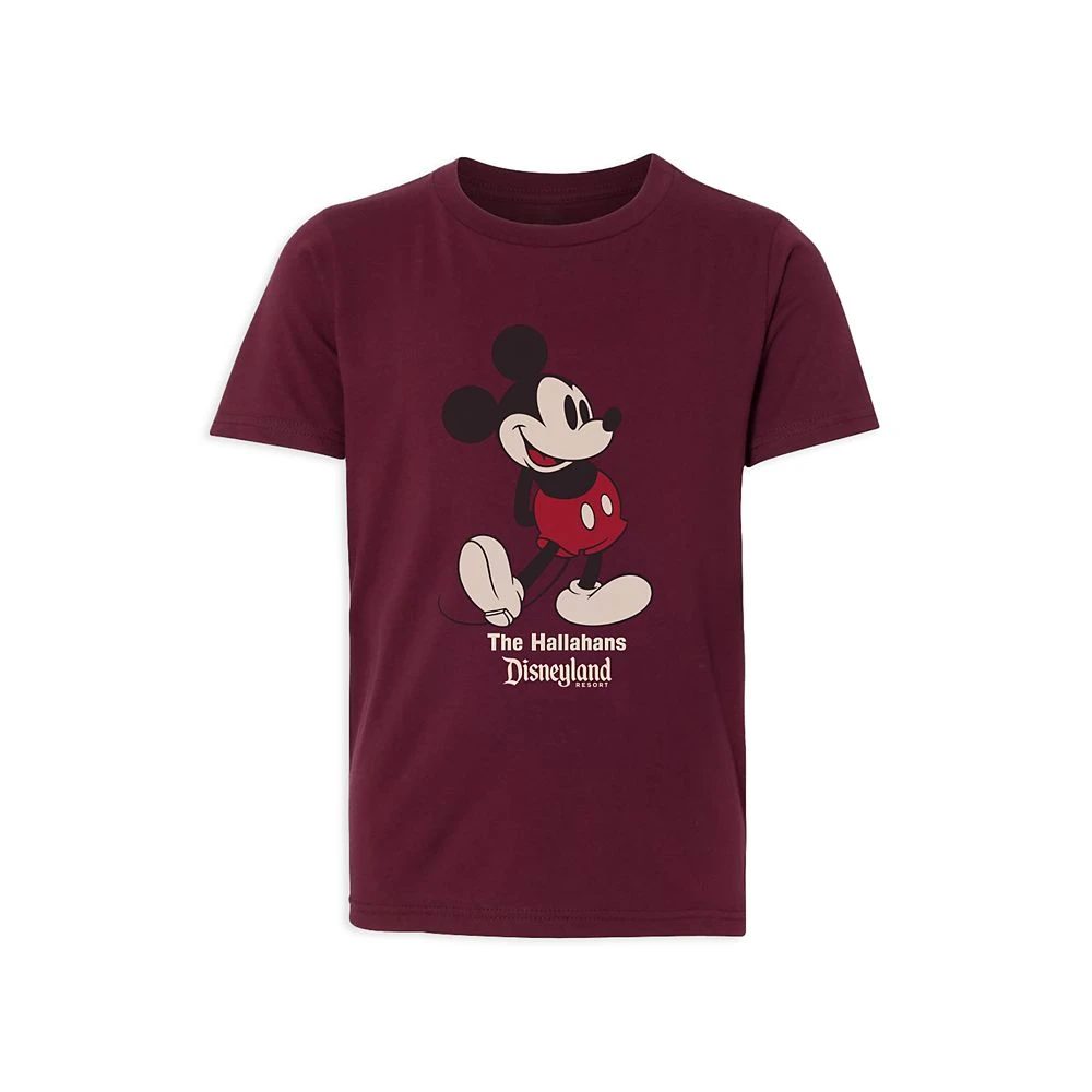 Kids' Disneyland Standing Mickey Mouse T-Shirt – Customized 10 Kids' Disneyland Standing Mickey Mouse T-Shirt – Customized - Image 8