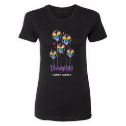Women's Disneyland Mickey Mouse Balloon T-Shirt – Customized -Disney 7807055820396 1