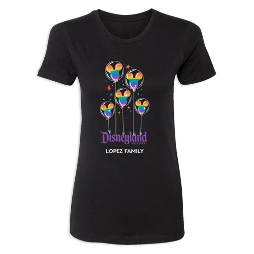 Women's Disneyland Mickey Mouse Balloon T-Shirt – Customized - Image 2