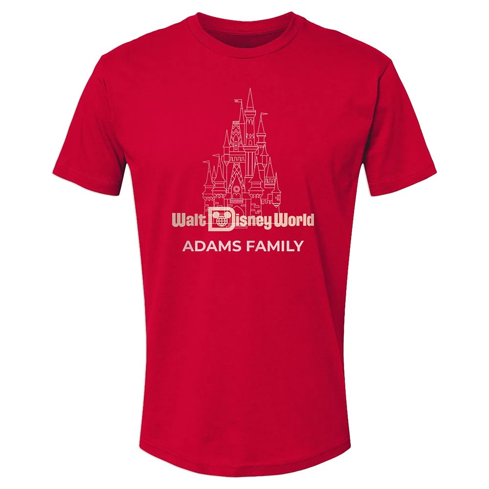 Adults' Cinderella Castle Walt Disney World T-Shirt – Customized 8 Adults' Cinderella Castle Walt Disney World T-Shirt – Customized - Image 6