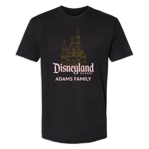 Adults' Sleeping Beauty Castle Disneyland T-Shirt – Customized - Image 2