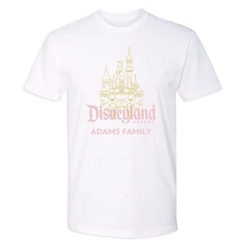 Adults' Sleeping Beauty Castle Disneyland T-Shirt – Customized - Image 4