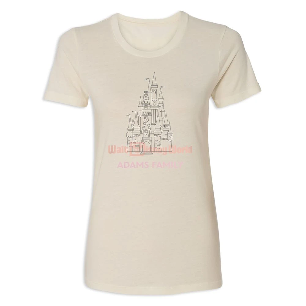Women's Cinderella Castle Walt Disney World T-Shirt – Customized 6 Women's Cinderella Castle Walt Disney World T-Shirt – Customized - Image 4