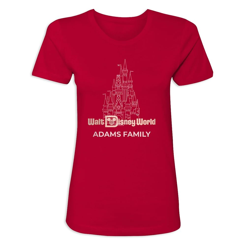 Women's Cinderella Castle Walt Disney World T-Shirt – Customized 7 Women's Cinderella Castle Walt Disney World T-Shirt – Customized - Image 5