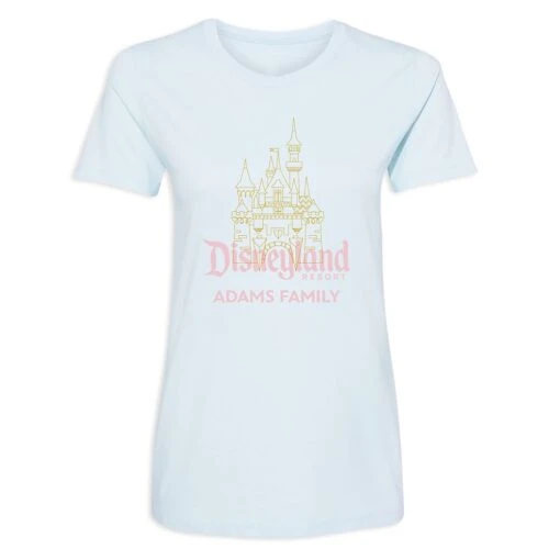 Women's Sleeping Beauty Castle Disneyland T-Shirt – Customized - Image 2