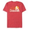 Disney The Lion King Heathered T-Shirt For Adults -Disney 7807107060019