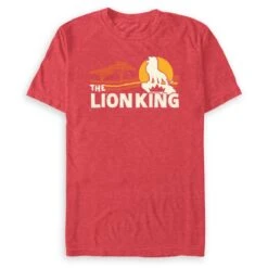 Disney The Lion King Heathered T-Shirt For Adults