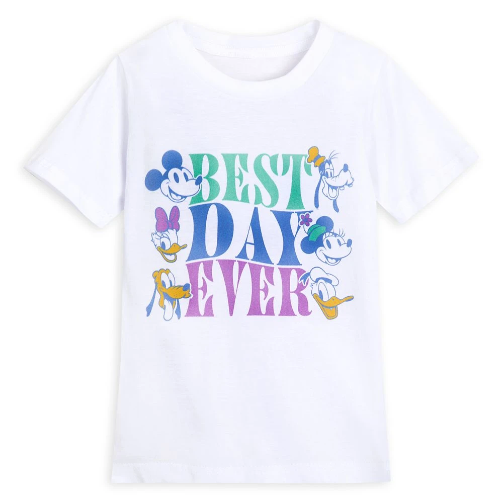 Disney Mickey Mouse And Friends ''Best Day Ever'' T-Shirt For Kids 3 Disney Mickey Mouse And Friends ''Best Day Ever'' T-Shirt For Kids