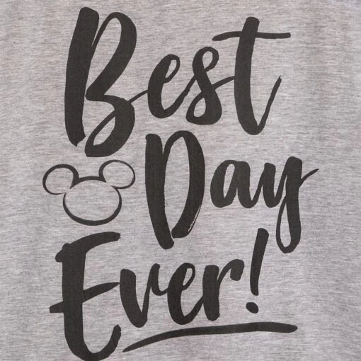 Disney Mickey Mouse Icon ''Best Day Ever'' T-Shirt For Adults - Image 2