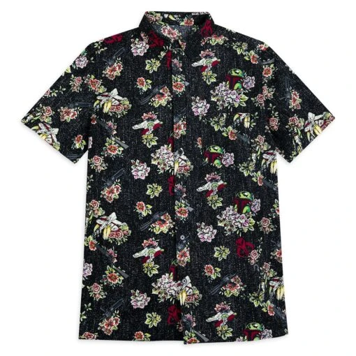 Disney Boba Fett Woven Shirt For Adults – Star Wars