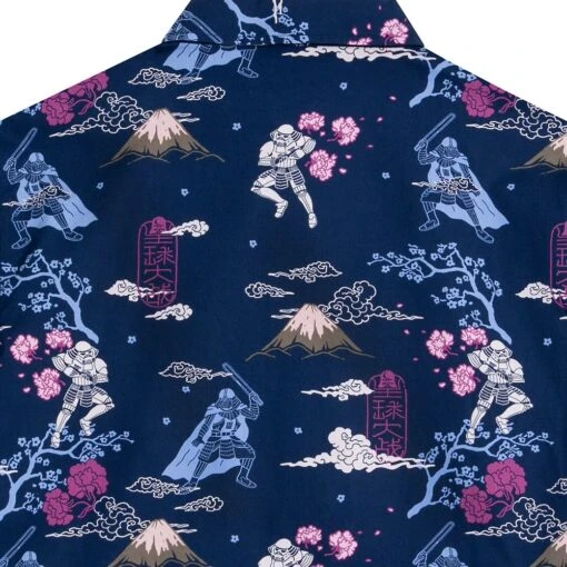 Disney Darth Vader And Stormtroopers As Samurai Woven Shirt For Adults – Star Wars - Image 2