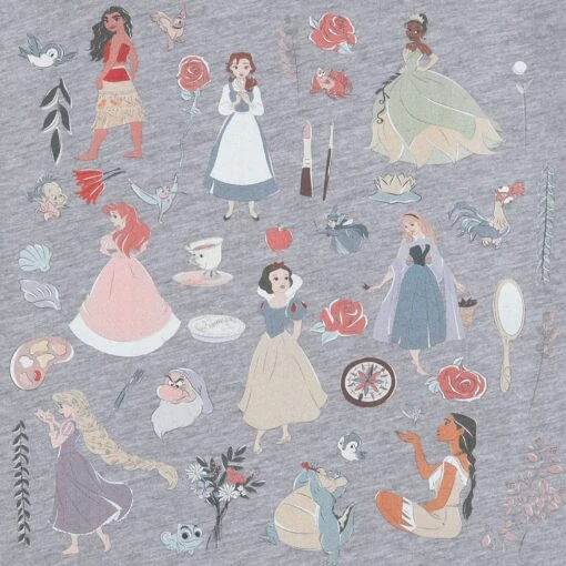 Disney Princess And Friends T-shirt For Kids - Image 2