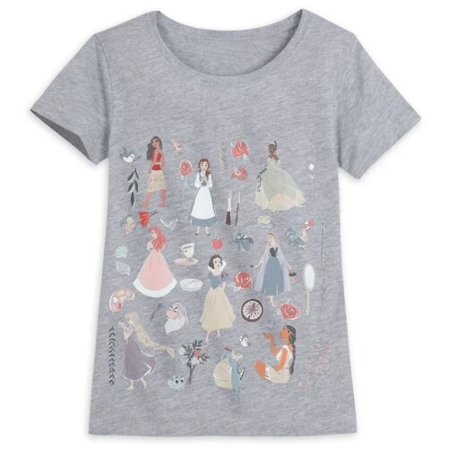 Disney Princess And Friends T-shirt For Kids
