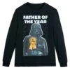 Disney Darth Vader ''Father Of The Year'' Long Sleeve T-Shirt For Men – Star Wars -Disney 7807107060314