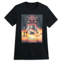 Disney Star Wars: Episode 1 – The Phantom Menace 25th Anniversary T-Shirt For Adults