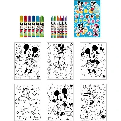 Disney Mickey Activity Egg Craft Kit | Coloring Pages | Stickers | Markers | Crayons 3 Disney Mickey Activity Egg Craft Kit | Coloring Pages | Stickers | Markers | Crayons