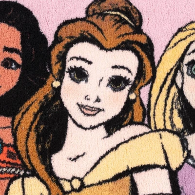 Disney Princess 40" X 54" Princess Elevated Rug 3 Disney Princess 40" X 54" Princess Elevated Rug