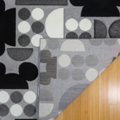 Disney Mickey Mouse Encore 5'3"x7' Indoor Area Rug Gray -Disney GUEST 3ad165a6 61ea 4d80 8278 ca274243f911