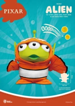 Disney Toy Story Large Vinyl Piggy Bank: Alien Remix Party Blind Box -Disney GUEST 407964ec f814 4b08 9c16 ed85d5b3f524