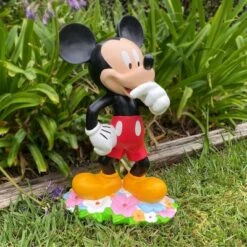Disney 18" Mickey Mouse With Flowers Resin Statue -Disney GUEST 8d98f15e 07f5 4f23 b1d4 581e907b96c6