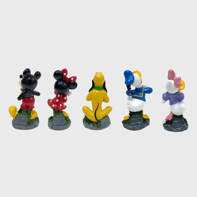 Disney 5pk Polyester Mini Garden Statuette Set 4 Disney 5pk Polyester Mini Garden Statuette Set - Image 2