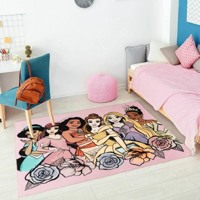Disney Princess 40" X 54" Princess Elevated Rug 5 Disney Princess 40" X 54" Princess Elevated Rug - Image 3